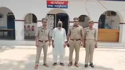गढ़मुक्तेश्वर: गढ़मुक्तेश्वर थाना पुलिस ने दहेज हत्या के अभियोग में फरार चल रहे अभियुक्त को किया गिरफ्तार