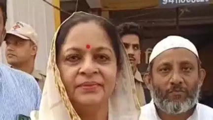 मुरादाबाद: ईदगाह परिसर में पहुंची सपा सांसद रुचि वीरा ने कहा, ऑपरेशन सिंदूर का प्रचार करना मजाक और बेफजूल है