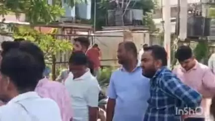 मावली: डबोक थाना क्षेत्र में युवक की लाश मिलने से फैली सनसनी, ग्रामीणों ने किया विरोध प्रदर्शन