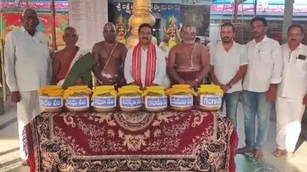 ఈ నెల 11న అంతర్వేది లక్ష్మీనరసింహస్వామికి సప్తనది జలాలతో అభిషేకం