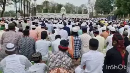 बैतूल नगर: ईद उल अजहा का त्यौहार हर्षोल्लास से मनाया गया, कर्बला घाट पर नमाज अदा की गई