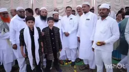 अहमदपूर: सहकारमंत्री बाबासाहेब पाटील यांनी ईदगाह मैदानावर बकरी ईदच्या निमित्ताने उपस्थित राहून मुस्लिम बांधवांना दिल्या शुभेच्छा