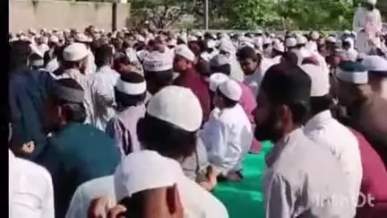 सिरोही: सिरोही में ईद-उल-अजहा मनाया गया, ईदगाह में सामूहिक नमाज अदा करने के बाद कुर्बानी की रस्म अदा की गई