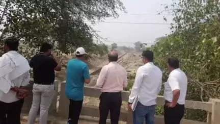 थानेसर: एसडीएम अमन कुमार ने सिंचाई विभाग के कार्यों का किया निरीक्षण, अधिकारियों को लंबित कार्य जल्द पूरा करने के निर्देश