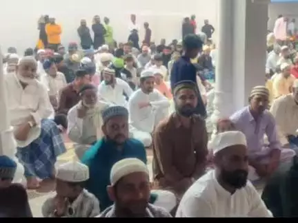 बरकागाँव: बड़कागांव प्रखंड में बकरीद का पर्व हर्षोल्लास और शांतिपूर्ण ढंग से मनाया गया