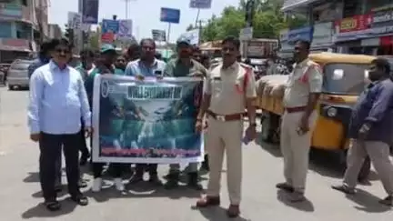 బద్వేల్: బద్వేల్ : ప్లాస్టిక్ రహిత సమాజం కోసం అవగాహన ర్యాలీ
l
