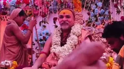 प्रयागराज पहुंचे जगद्गुरु शंकराचार्य अविमुक्तेश्वरानंद सरस्वती ने कहा, ऑपरेशन सिंदूर पर आती है लज्जा
