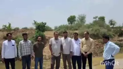 बारां: बारां जिले के पत्रकारों ने वंदे गंगा जल संरक्षण अभियान के तहत जिले के जल संरक्षण कार्यों का दौरा किया