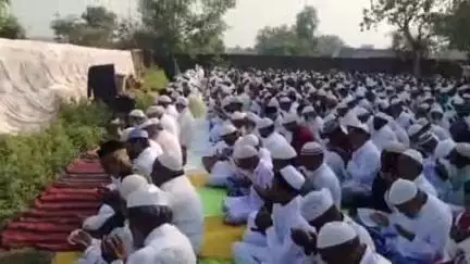 गोला: गोला प्रखंड क्षेत्र में मुस्लिम समुदाय ने बकरीद की नमाज अदा की, अमन-चैन की दुआ मांगी