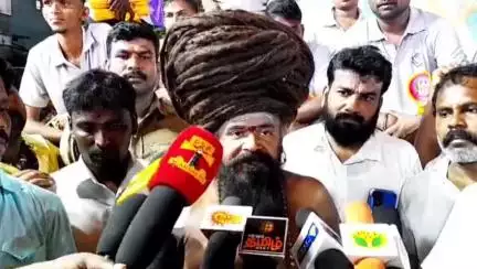 திருப்போரூர்: 3000 திருக்கோயில்களி அரசாங்கம் குடமுழுக்கு செய்துள்ளது திருப்போரூரில் ஶ்ரீலஶ்ரீ கயிலை மாசிலாமணி தேசிக ஞான சம்பந்த 
பரமாச்சாரிய சுவாமிகள் பேட்டி
