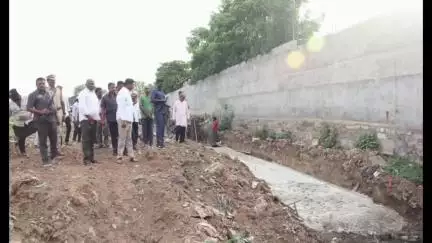 బనగానపల్లెలో పలు అభివృద్ధి పనులను పరివేక్షించిన మంత్రి బీసీ జానపద రెడ్డి