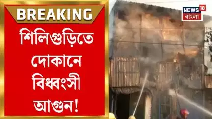 Siliguri News : শিলিগুড়িতে দোকানে বিধ্বংসী আগুন! আগুনে ক্ষতিগ্রস্ত পাশের একটি হোটেলও | Bangla News