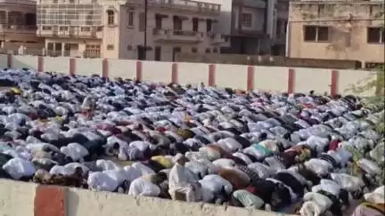 राजगढ़: सादुलपुर में सांप्रदायिक सौहार्द के साथ मनाया गया ईद उल अजहा पर्व, नमाज अदा कर सुख-समृद्धि की कामना