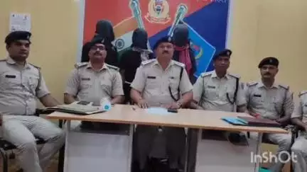 राजमहल: कल्याणचक: न्यू दीपक ज्वेलर्स में नकाबपोशों द्वारा जेवर लूटपाट मामले में तीन आरोपी गिरफ्तार
