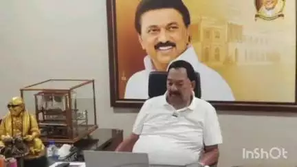வாலாஜா: முதலமைச்சர் தலைமையில் திமுக மாவட்ட செயலாளர்கள் ஆலோசனை கூட்டம் பாரதி நகரில் இருந்து காணொளி காட்சி வாயிலாக அமைச்சர் காந்தி பங்கேற்பு