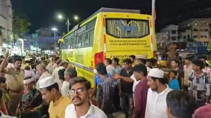 సంతనూతలపాడు: ఒంగోలు నగరంలో ప్రైవేటు ట్రావెల్స్ బస్సు కింద పడి వృద్ధురాలు మృతి