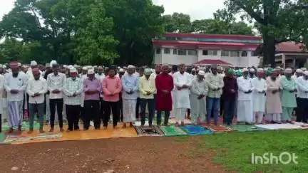 ಸೊರಬ: ಪಟ್ಟಣದಲ್ಲಿ ಸಂಭ್ರಮದ ಬಕ್ರೀದ್ ಆಚರಿಸಿದ ಮುಸ್ಲಿಂ ಬಾಂಧವರು
