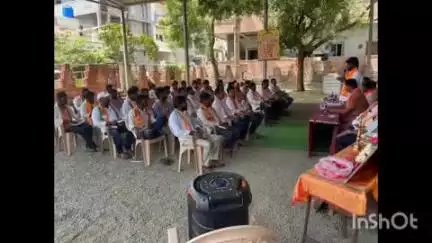 నవాబ్​పేట: స్థానిక సంస్థల ఎన్నికల్లో విజయమే లక్ష్యంగా కార్యకర్తలు పని చేయాలి: బీజీపి రాష్ట్ర కార్యవర్గ సభ్యులు సదానంద రెడ్డి
