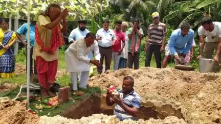 রামনগর ১: রামনগরের গোবরায় জল ক্লোরিনেশন প্ল্যান্ট এর ভিত্তি প্রস্তর স্থাপনে বিধায়ক অখিলি গিরি