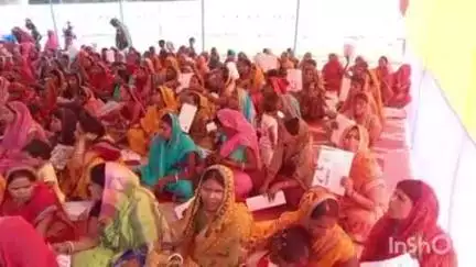 मोहिउद्दीननगर: महमद्दीपुर पंचायत में महिला संवाद कार्यक्रम का आयोजन किया गया