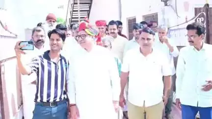 नागौर: नागौर में BJP के पूर्व प्रदेशाध्यक्ष व हरियाणा BJP के प्रभारी सतीश पूनियां का कार्यकर्ताओं ने किया स्वागत