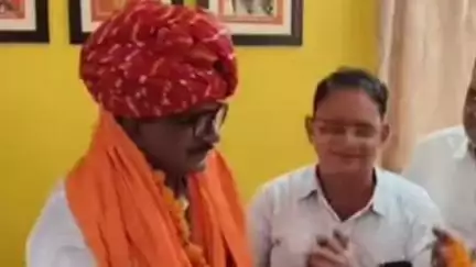 नारायणपुर: बानसूर पहुंचे भाजपा के प्रदेश उपाध्यक्ष मुकेश दाधीच, कार्यकर्ताओं ने किया स्वागत