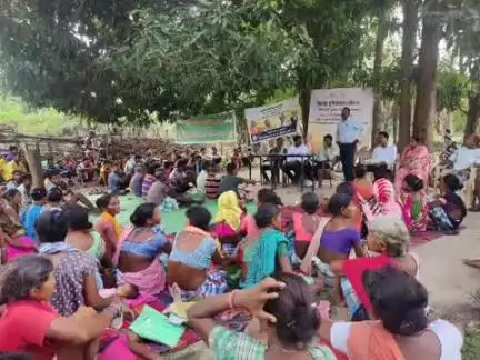 सुकमा: ग्राम गुफडी में विकसित कृषि संकल्प अभियान के तहत कार्यक्रम में उमड़ा जनसैलाब