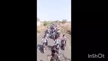 બરવાળા: કાપડીયાળી ગામના અગ્નિ વીરની તાલીમ પૂર્ણ  કરી આવેલા વીર જવાનનું વતન પરત ફરતા તેઓનું સન્માન કરાયું
