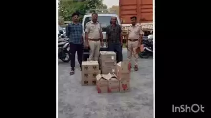 बड़गांव: अवैध शराब तस्करी का भंडाफोड़, 6 आरोपी गिरफ्तार, 40 पेटी शराब व एक कार जब्त, कार्रवाई में जिला स्पेशल टीम व 5 थाने शामिल