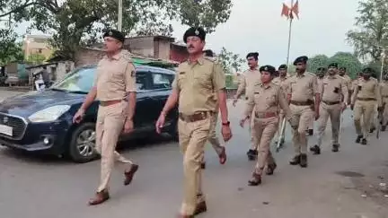 વાઘોડિયા: બકરી ઈદ ના તહેવારને લઈ પોલીસ દ્વારા ફૂટ પેટ્રોલિંગ હાથ ધરાયુ,શાંતિ ભર્યા માહોલમાં તહેવાર સમાપન