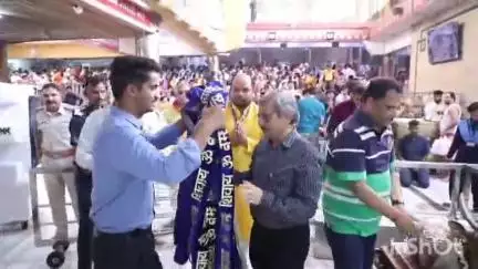 उज्जैन शहर: केंद्रीय शिक्षा मंत्रालय के सचिव विनित जोशी ने महाकाल मंदिर में बाबा महाकाल के दर्शन किए