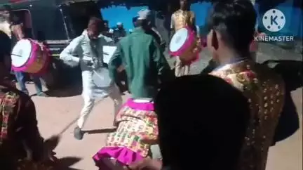 खूंटी: जन्नत नगर से निकाला गया निशान फतिहा का शुरुआती जुलूस