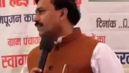 तेंदूखेड़ा: ग्राम हररई में राज्यमंत्री धर्मेंद्र सिंह लोधी ने सामुदायिक भवन का भूमि पूजन किया
