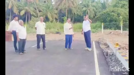 மேட்டுப்பாளையம்: கூடலூர் நகராட்சி 17வது வார்டில் சாலை பணிகளை நகராட்சி தலைவர் ஆய்வு