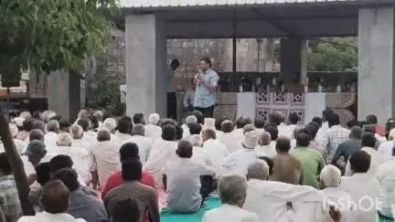 માંગરોળ: માંગરોળ તાલુકાના કાલેજ મુકામે વેધર એક્સપર્ટ પરેશ ગોસ્વામી ની  ખેડૂતલક્ષી મિટિંગ યોજાઈ