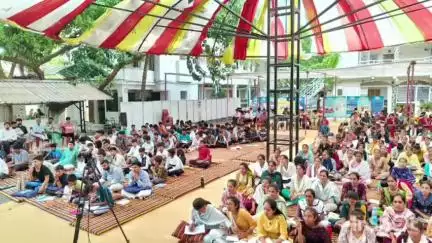 ભાણવડ: પુરુષાર્થ વિદ્યાનિકેતન ભાણવડ ખાતે જીવનવિદ્યા પરિચય શિબિર યોજાઈ