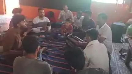 सोहागपुर: जमनी सरोवर के सीताराम मंदिर में आरती के बाद श्रद्धालुओं ने किया सीताराम कीर्तन