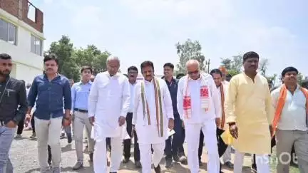 हुज़ूर: रीवा: डिप्टी सीएम निपनिया में माँ कालिका महाविद्यालय और आदर्श ज्योति विद्यालय के उन्नयन कार्यक्रम में हुए शामिल