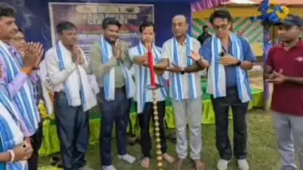 শান্তিরবাজার: জোলাইবাড়ী আভাংছড়া স্কুল মাঠে খেলো জোলাইবাড়ী ২০২৫ ফুটবল টুর্নামেন্টের সূচনা হয়