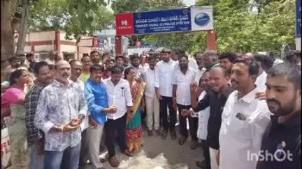 తిరుపతి రూరల్ సీఐ చిన్న గోవిందు పై చంద్రగిరి వైసీపీ ఇంచార్జ్  చెవిరెడ్డి మోహిత్ రెడ్డి ఫైర్