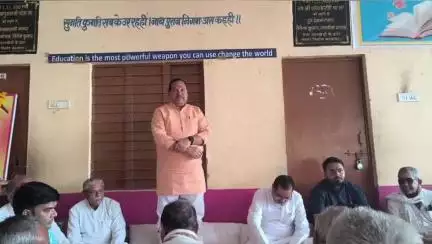 सारंगपुर: उदनखेड़ी धर्मशाला में अखिल भारतीय धाकड़ महासभा के 32वें राष्ट्रीय अधिवेशन की तैयारी को लेकर पदाधिकारियों की बैठक