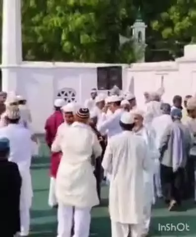 मेहदावल: मेहदावल तहसील क्षेत्र में शांतिपूर्ण तरीके से मनाई गई ईद उल अजहा
