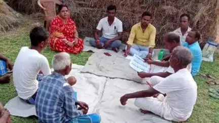 পাড়া: পাড়া তে বিজেপির বুথ স্বশক্তি করন কর্মসূচি পালন করা হলো, উপস্থিত মন্ডল সভাপতি শিব শম্ভু বাউরী