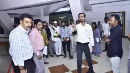 చిన్మయి నగర్ జేఎన్టీయూలో రతన్ టాటా ఇన్నోవేషన్ సెంటర్ ను పరిశీలించిన అనంతపురం జిల్లా కలెక్టర్ డాక్టర్ వినోద్ కుమార్