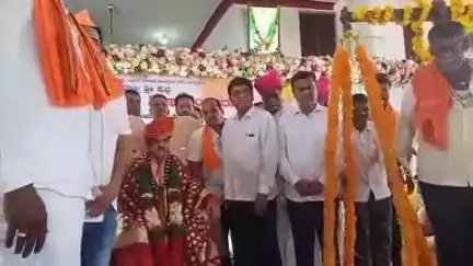 ಕಲಬುರಗಿ: ಚಿಂಚೋಳಿಯಲ್ಲಿ ಚೆನ್ನವೀರ ಶಿವಾಚಾರ್ಯರ ತುಲಾಭಾರ ಕಾರ್ಯಕ್ರಮ
