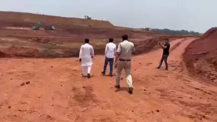 মহম্মদবাজার: ডেউচা-পাঁচামী প্রস্তাবিত কয়লা খনির কাজ দেখতে উপস্থিত হলেন রাজ্যসভার সাংসদ সামিউল ইসলাম