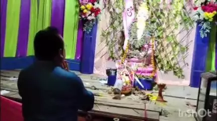 বনগাঁ: নহাটার ভান্ডারখোলা হাই স্কুল মাঠে লোকনাথ পুজোর আয়োজন করা হয়েছে,উপস্থিত বনগাঁ দক্ষিণের বিজেপি বিধায়ক