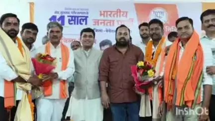 नवागढ़: बेमेतरा जिला BJP कार्यालय में भाजपाईयों की कार्यशाला संपन्न, प्रदेश BJP अनुसूचित जाति मोर्चा के अध्यक्ष शामिल हुए