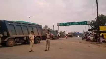 बलौदाबाज़ार: बलौदाबाजार के घोटिया चौक में सघन वाहन जांच अभियान, नशे में और लापरवाही से वाहन चलाने वालों पर की गई सख्त कार्रवाई