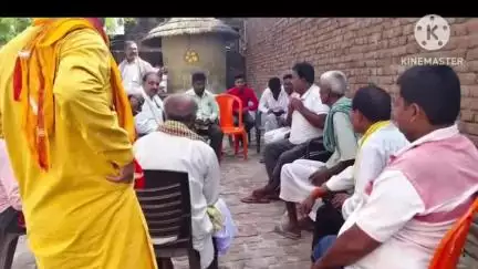 बगहा: बगहा में एमएलसी लोगों की समस्याओं से हुए रूबरू